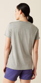 Rebar Cotton Strong Standard V-Neck T-Shirt Back